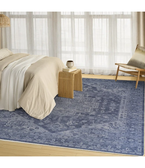 DKNY Pure Shades Blue SAD02 9ft. x 12ft. Rect. Rug