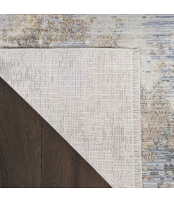 Nourison Home Abstract Hues Blue ABH01 7ft.10in. x 10ft. Rect. Rug