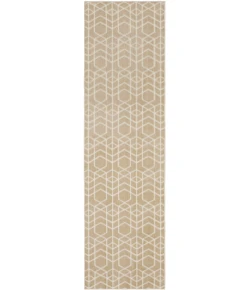 Nourison Home Washable Charm Beige WCH01 2ft. x 6ft. Rect. Rug