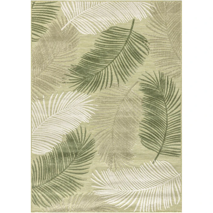 Nourison Home Suncoast Green SNC03 5ft.3in. x 7ft.3in. Rect. Rug