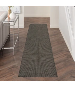 Nourison Home Positano POS01 Charcoal 2 ft. 2 in. X 10 ft. Area Rug