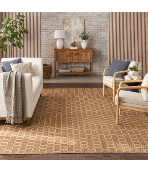 Nourison Twist Reversible Natural TWS01 9 ft. X 12 ft. Rect. Rug