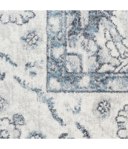 Nourison Astra Machine Washable Slate ASW20 7 ft. 10 in. x 10 ft. Rect. Rug