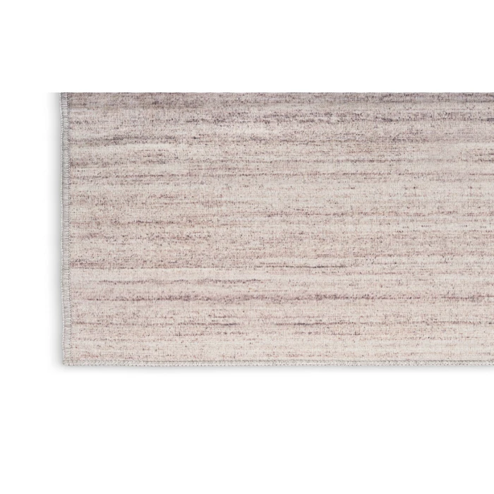 Nourison Washable Essentials Ivory Mocha WAE01 2 ft. 2 in. X 8 ft. Rectangle Rug