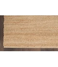 Nourison Natural Jute Natural NJT01 2 ft. 3 in. X 10 ft. Rectangle Rug