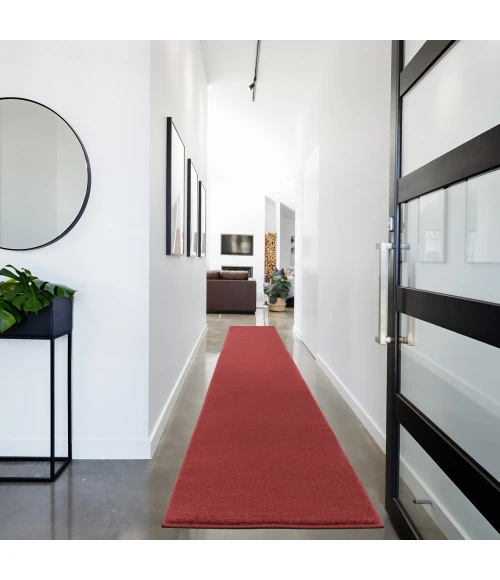 Nourison Nourison Essentials Area Rug NRE01 Brick Red