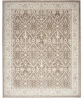Nourison Eco Cycle Ivory Mocha ECY04 6 ft. X 9 ft. Rect. Rug