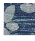 Nourison Tranquil Area Rug TRA01-Navy/Light Blue