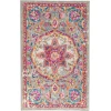 Nourison Home Passion PSN22 Grey Multicolor 1 ft. 10 in. X 2 ft. 10 in. Area Rug