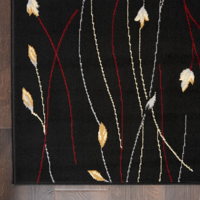 Nourison Grafix Area Rug GRF15-Black