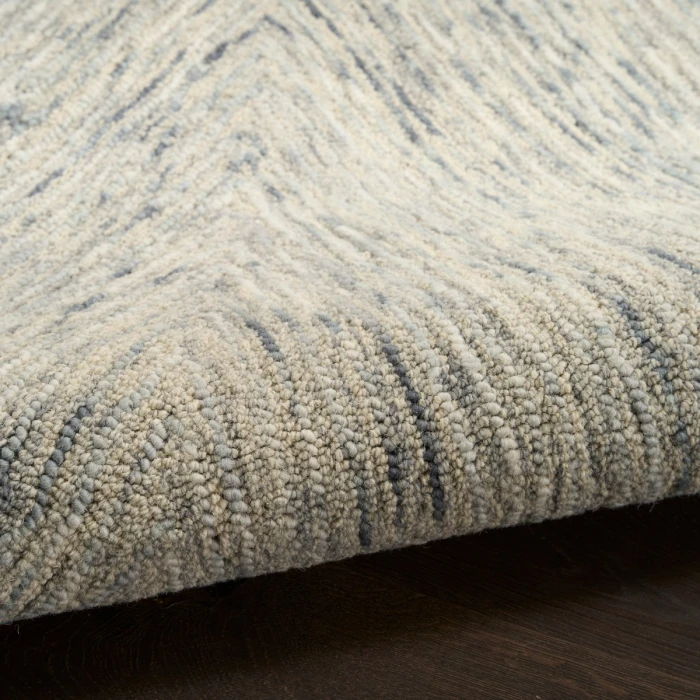 DKNY Pure Angles Grey ANG01 4 ft. X 6 ft. Rect. Rug