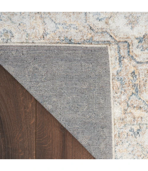 Nourison Astra Machine Washable Area Rug ASW12 Silver Grey