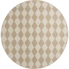 Nourison Positano Jute POS04 8ft. Round Rug