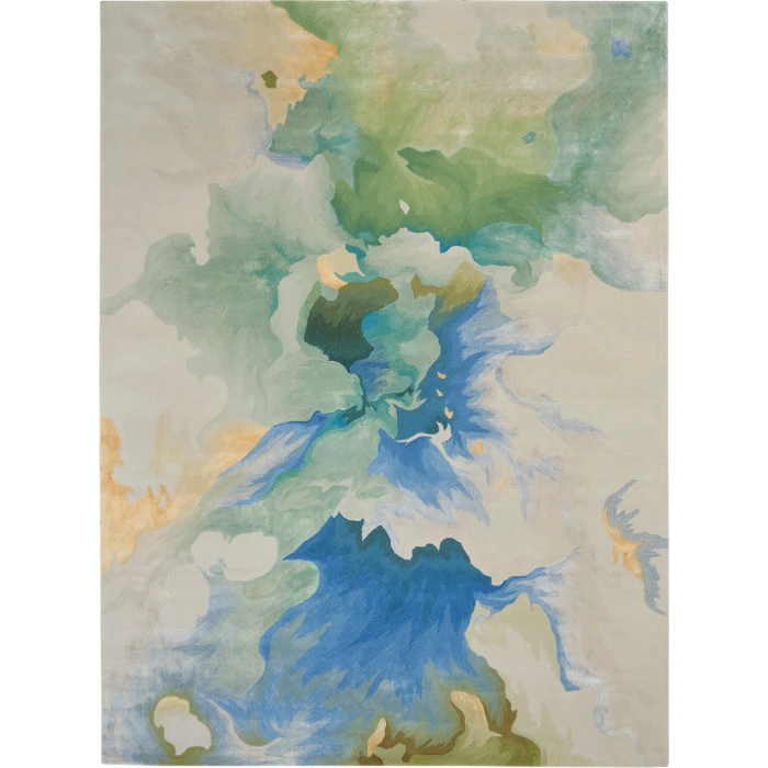 Nourison Prismatic Seafoam PRS16 12 ft. X 15 ft. Rect. Rug