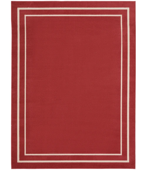 Nourison Nourison Essentials Area Rug NRE02 Brick/Ivory