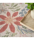 Nourison Nourison Washables Cream Multicolor NWB06 9 ft. 2 in. X 12 ft. Rect. Rug