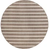 Nourison Positano Natural Ivory POS03 12ft. Round Rug
