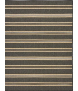 Nourison Home Horizon Indoor/Outdoor Black HOZ05 8ft. x 10ft. Rect. Rug