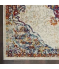 Nourison Persian Vintage Ivory Multicolor PRV02 3ft.3in. x 5ft.3in. Rect. Rug