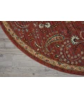 Nourison 2020 Round Area Rug NR204-Brick