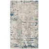 Nourison Home Quarry QUA01 Ivory Grey Blue 3 ft. X 5 ft. Area Rug