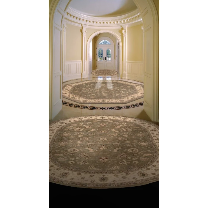 Nourison 2000 Oval Area Rug 2003-Olive