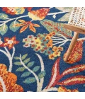 Nourison Allur Area Rug ALR09-Navy Multicolor