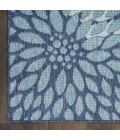 Nourison Home Garden Oasis Blue GOA06 2ft. x 4ft. Rect. Rug