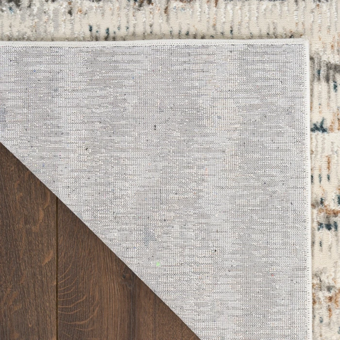 Calvin Klein CK073 Compass Ivory Multicolor CMP01 5 ft. X 7 ft. Rect. Rug