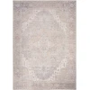 Nourison Home Vintage Washables VWS07 Light Blue 5 ft. 3 in. X 7 ft. 3 in. Area Rug