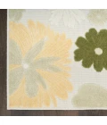 Nourison Aloha Ivory Green ALH42 3 ft. 6 in. X 5 ft. 6 in. Rect. Rug