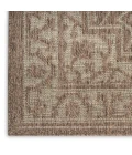 Nourison Tulum Brown TLM05 2 ft. X 6 ft. Rect. Rug