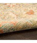 Nourison Antique Bloom Sage Multicolor ANB02 2ft. x 3ft. Rect. Rug