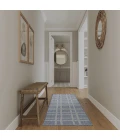 Nourison Home Horizon Indoor/Outdoor Blue HOZ04 2ft.2in. x 8ft. Rect. Rug