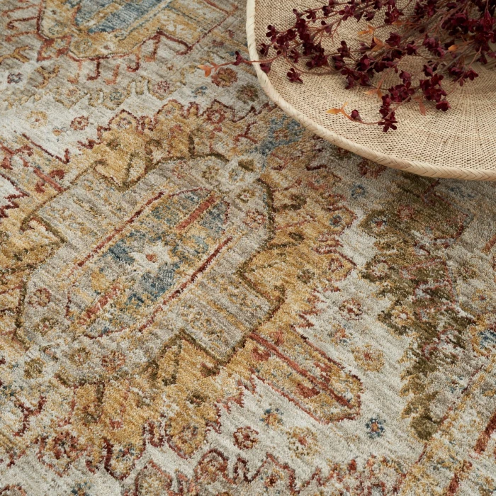 Nourison Sahar Ivory Multicolor SHR01 8 ft. X 10 ft. Rect. Rug