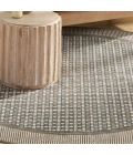 Nourison Nordic Multicolor NRC03 5ft. x Round Round Rug