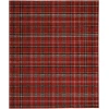 Nourison Home Grafix GRF03 Red 7 ft. 10 in. X 9 ft. 10 in. Area Rug