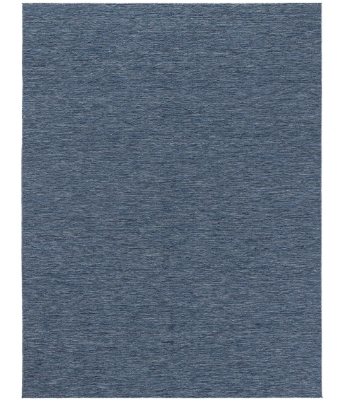 Nourison Washable Solutions Navy Blue WSL01 9 ft. X 12 ft. Rect. Rug