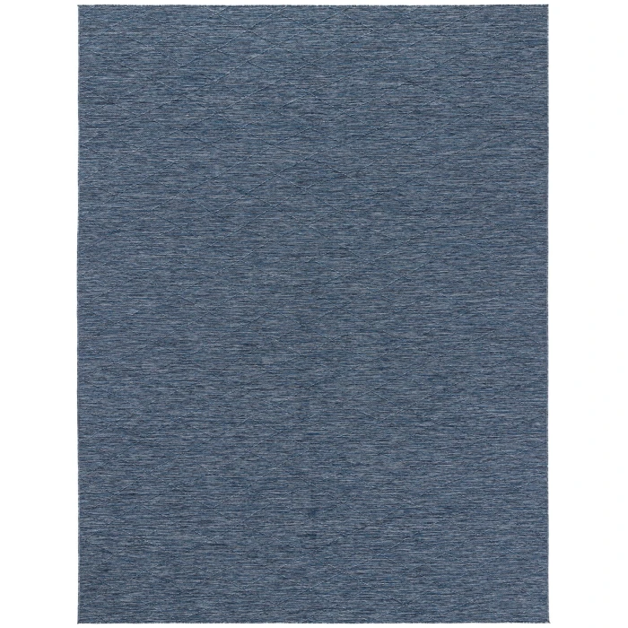 Nourison Washable Solutions Navy Blue WSL01 9 ft. X 12 ft. Rect. Rug
