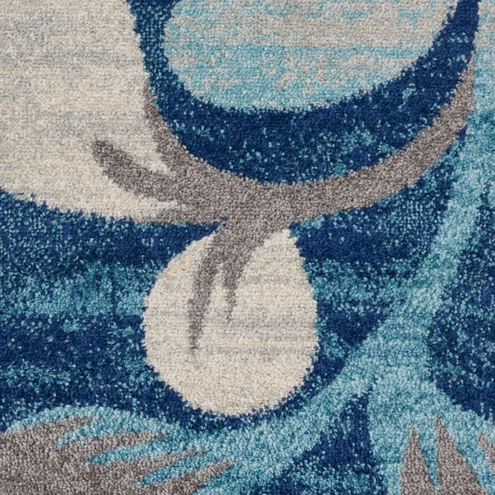 Nourison Tranquil Area Rug TRA03-Navy