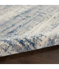 Nourison Rustic Textures Area Rug RUS10 Ivory Blue