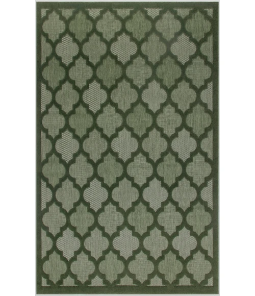 Nourison Easy Care Green NES01 8 ft. X 10 ft. Rectangle Rug