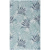 Nourison Home Garden Oasis GOA01 Blue 6 ft. X 9 ft. Area Rug
