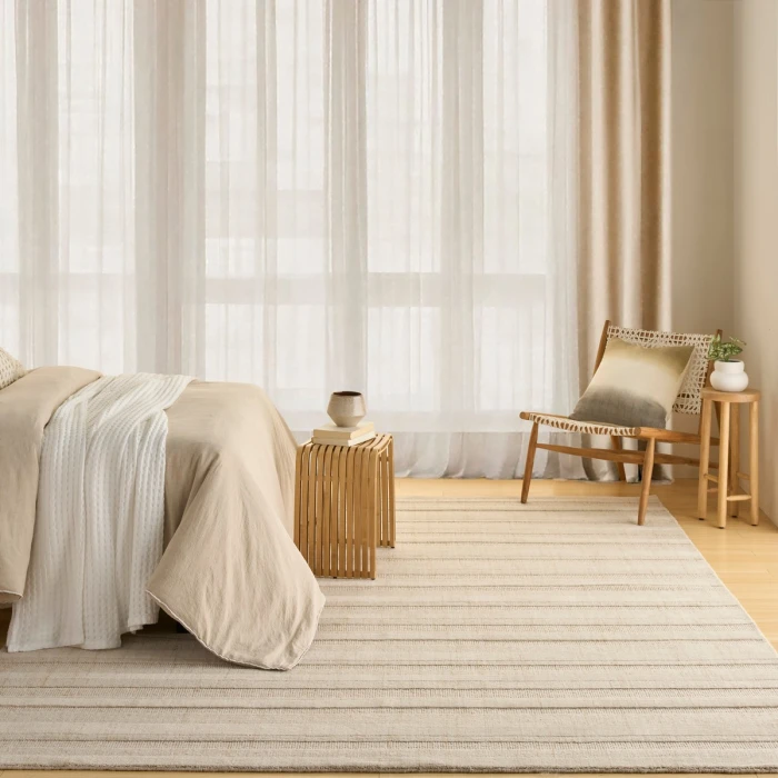 DKNY Pure Multi Weave Camel MTW01 9 ft. X 12 ft. Rect. Rug