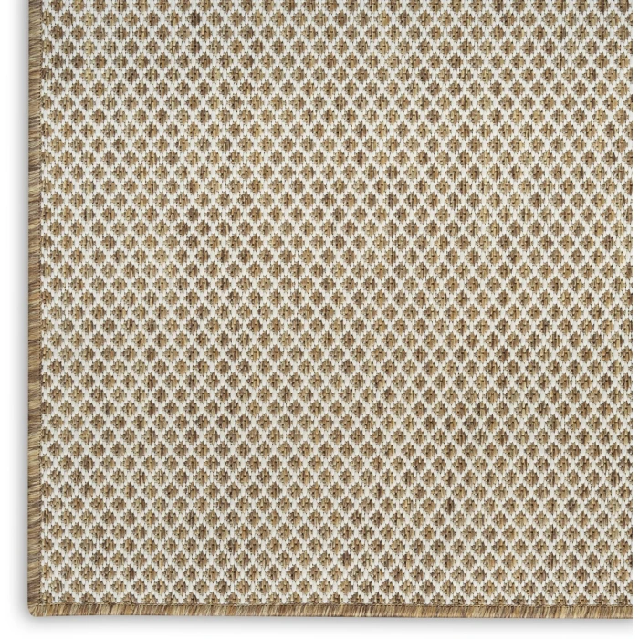 Nourison Home Courtyard Tan COU01 2ft.2in. x 10ft. Rect. Rug