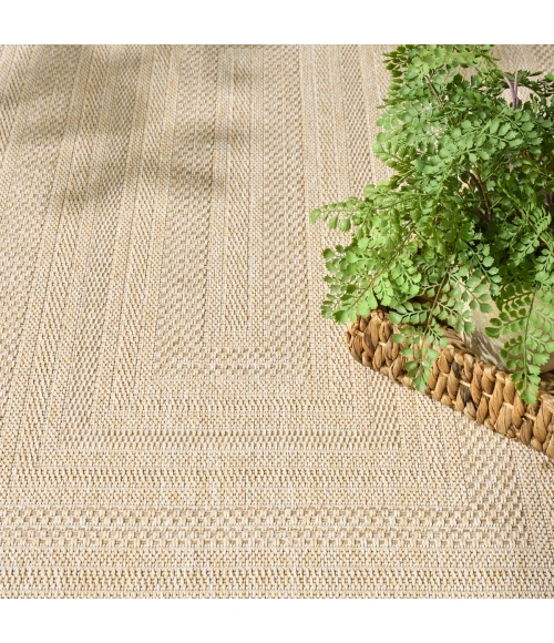 Nourison Tulum Cream TLM04 9 ft. X 12 ft. Rect. Rug