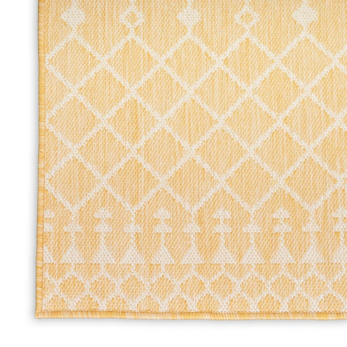 Nourison Positano Yellow POS02 7 ft. X 10 ft. Rect. Rug