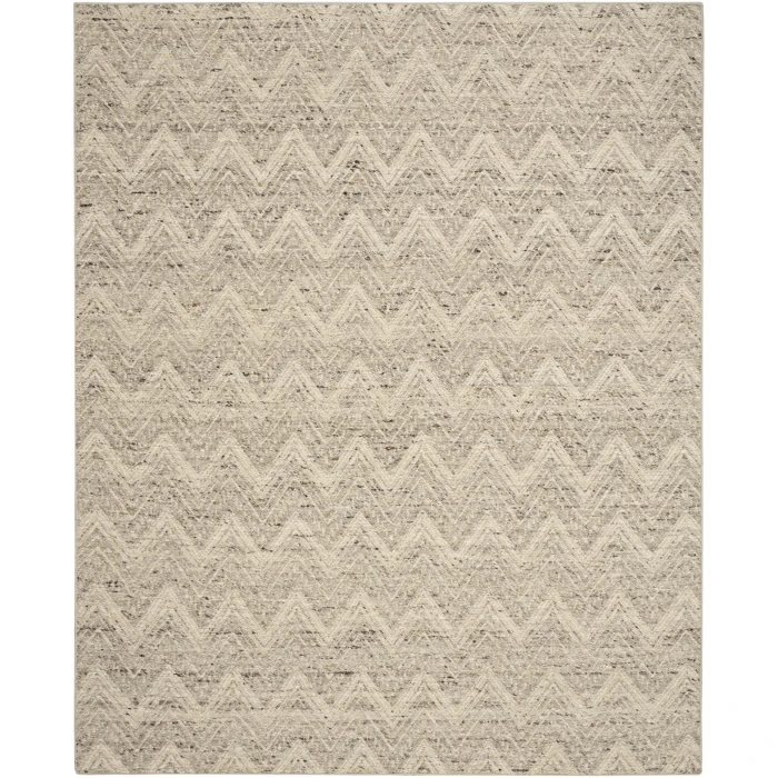 DKNY Pure Purl Grey PUU01 7ft.9in. x 9ft.9in. Rect. Rug