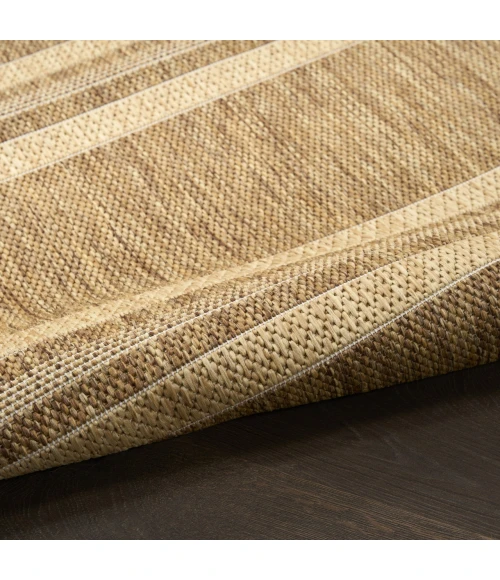 Nourison Home Horizon Indoor/Outdoor Tan HOZ05 8ft. x 10ft. Rect. Rug