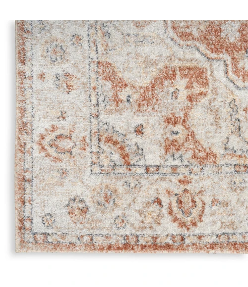 Nourison Astra Machine Washable Area Rug ASW12 Gold/Multicolor